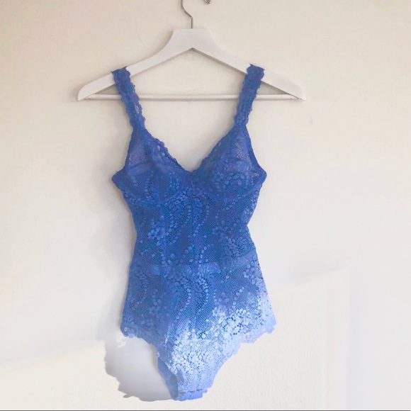 La Perla Other - Perla French Embroidered Lace Underwire Bodysuit